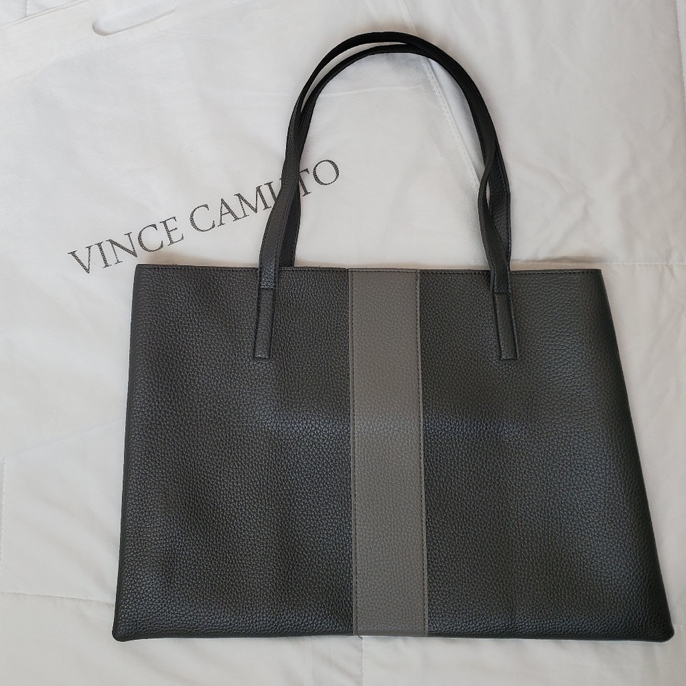 NEW Black vegan-leather Tote
